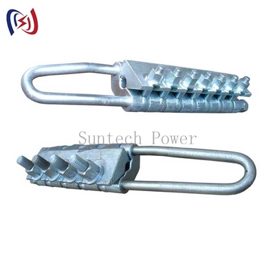 Bolt typu Anti Twist Steel Rope Gripper Stringing Conductor Come Along Clamp