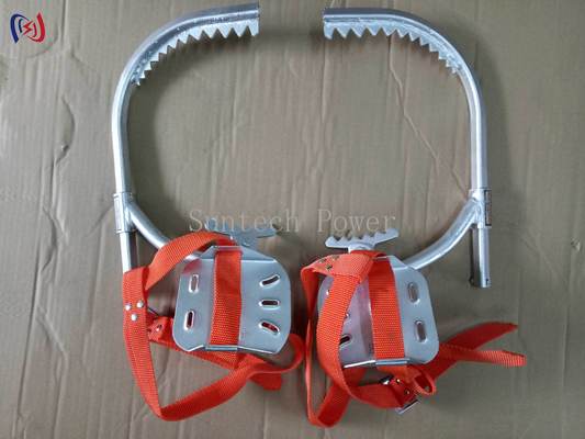 Profesjonalne zaciski do stóp dla wspinaczki i konserwacji słupów energetycznych