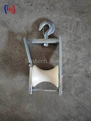 Lekki aluminiowy blok linowy do łatwej obsługi na dużych wysokościach