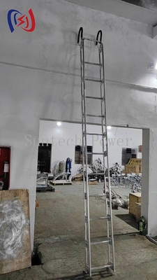 Aluminiumowa drabina 2,5-7M 150KG