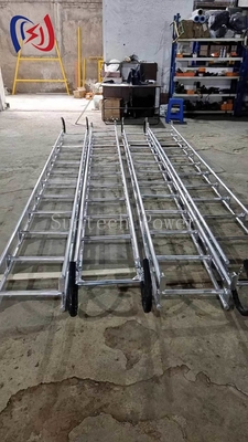 Aluminiumowa drabina 2,5-7M 150KG