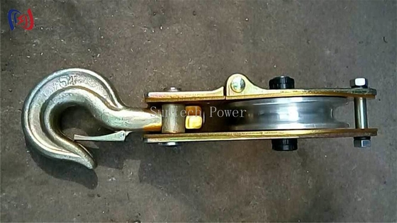 Wciągnik bloczkowy aluminiowy 10-100kN do wciągania przewodów