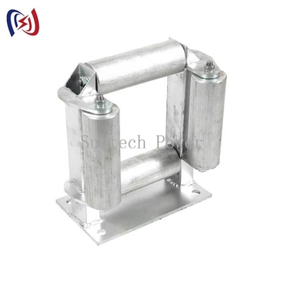 Rolka do kabli w ramie 180mm Obciążenie 20KN 4 rolki SHD4K180