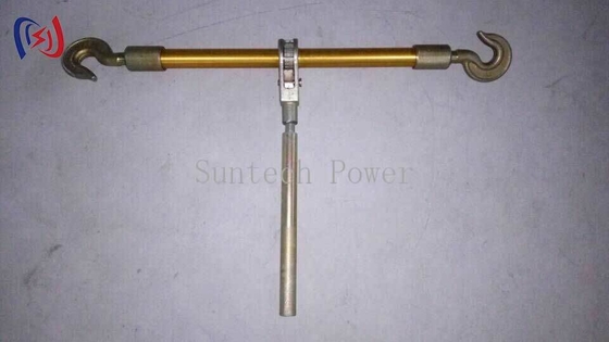 Dwuokrętowy aluminiowy skręt 10-50KN do sznurkowania przewodników