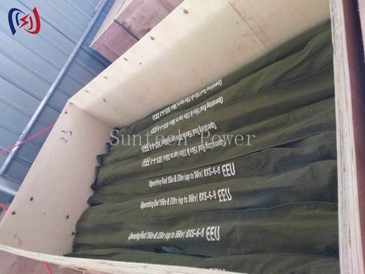 Wysokonapięciowy izolowany pręt przełącznikowy o napięciu nominalnym 10-500kv 3-8M całkowita długość i 3-4 liczba węzłów dla bezpiecznego przełączania elektrycznego