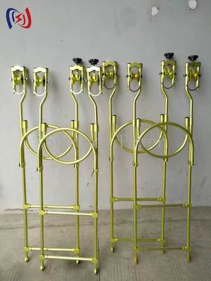 Profesjonalne wózki do kontroli drabiny z zawieszonymi linami liniowymi o długości 1-1,8 mm i masie 4,5-8 kg dla 35% bardziej stabilnej konserwacji linii przesyłowej