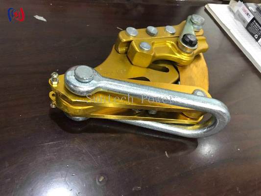 Aluminum Alloy Come Along Clamp with 16-18mm Cable Diameter and 1 Inch Jaw Opening for Symmetrical Stress Distribution