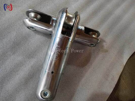 Anti Twist Wire Rope Swivel Joint with 5-250KN Rated Load, 8-30mm Main Diameter and 1 Year Warranty