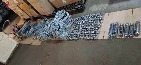 High Strength Flexible Cable Mesh Sock Joints with Vibration Resistance for Power Cable Applications