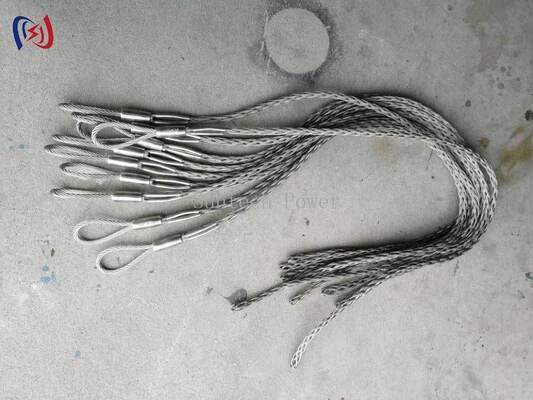 Niezawodne złącza z siatką OPGW z prześcieradłem kabla 7-22 mm, obciążeniem nominalnym 10-25KN i odpornymi na korozję dla bezpiecznych spliców linii przesyłowych