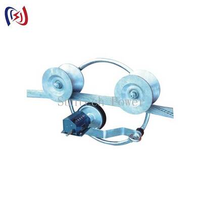 Przenośne urządzenie do pomiaru długości przewodów do użytku w terenie z maksymalną średnicą kabla 50 mm