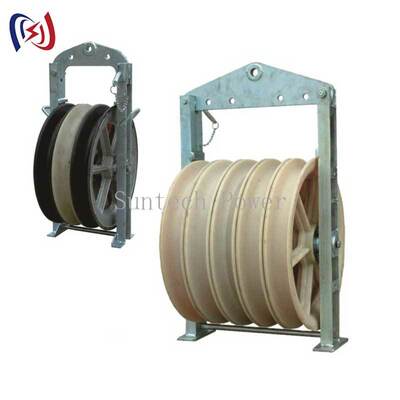 Wytrzymały blok naciągowy serii 660 do naciągu wysokiego napięcia przewodów transmisyjnych o dużej średnicy