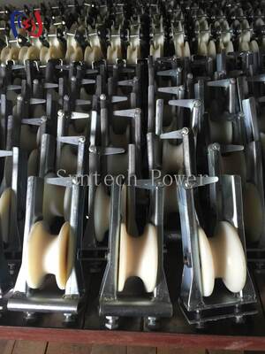 Krążek odciągowy do zmiany kierunku i kąta z obciążeniem znamionowym 5-20KN i wagą 1,7-4,2KG