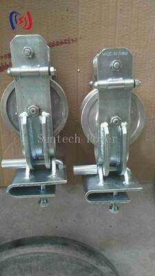 Skyward Trójcelowy blok strunkowy z 20KN obciążeniem znamionowym, trzema trybami działania i aluminiową obudową do instalacji linii powietrznej