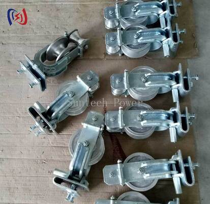 Skyward Trójcelowy blok strunkowy z 20KN obciążeniem znamionowym, trzema trybami działania i aluminiową obudową do instalacji linii powietrznej