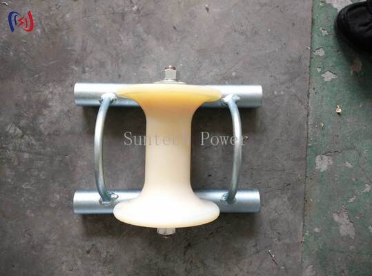 5KN Nominal Load Cable Ground Roller z odlewanym nośnikiem aluminiowym do instalacji podziemnej