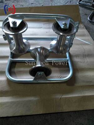 Profesjonalny trójkąt rolety rolety dla 90 stopni ochrony zgięcia z 10KN nominalnego obciążenia i konstrukcji odpornej na korozję