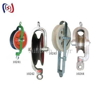 Profesjonalny blok drutu z napięciem nominalnym 10-40KN i aluminiową obudową do bezpiecznego zakotwiczenia na liniach przesyłowych