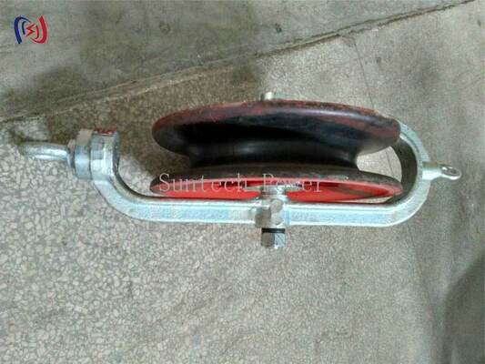 Profesjonalny blok drutu z napięciem nominalnym 10-40KN i aluminiową obudową do bezpiecznego zakotwiczenia na liniach przesyłowych