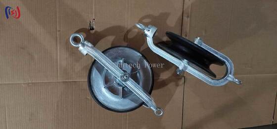 Profesjonalny blok drutu z napięciem nominalnym 10-40KN i aluminiową obudową do bezpiecznego zakotwiczenia na liniach przesyłowych