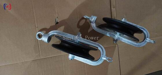 Profesjonalny blok drutu z napięciem nominalnym 10-40KN i aluminiową obudową do bezpiecznego zakotwiczenia na liniach przesyłowych