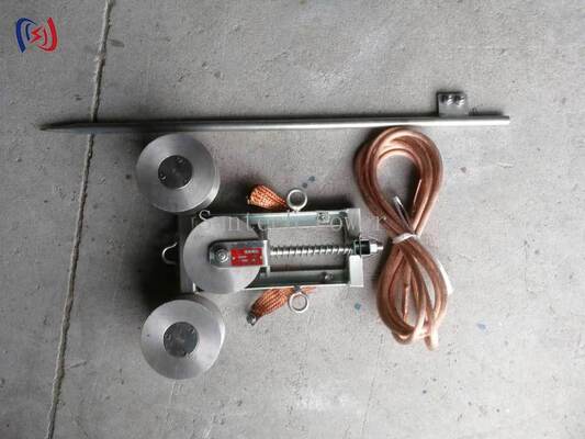 Profesjonalny blok uziemienia prądu 100A Max z średnicą dolną 50 mm i materiałem ze stali odlewanej do bezpiecznego uziemienia elektrycznego