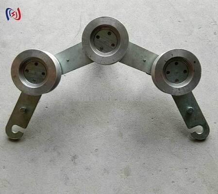 Blok uziemienia typu hak o średnicy dolnej 75 mm do szybkich i bezpiecznych połączeń o wysokiej przewodności