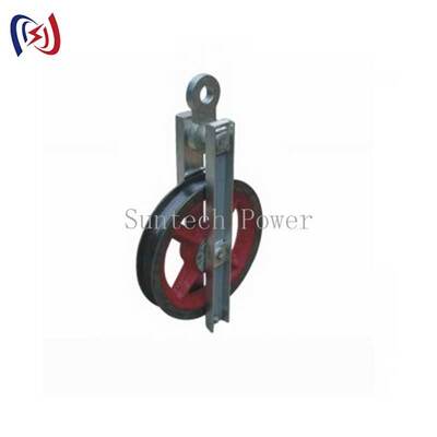 Profesjonalny blok obrotowy o dużej prędkości dla płynnych i wydajnych zmian kierunku kabli z łuskiem o niskim tarciu i nominalnym obciążeniem 50KN
