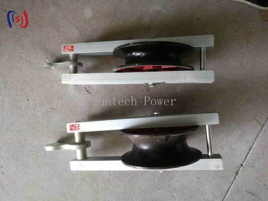 Profesjonalny blok obrotowy o dużej prędkości dla płynnych i wydajnych zmian kierunku kabli z łuskiem o niskim tarciu i nominalnym obciążeniem 50KN