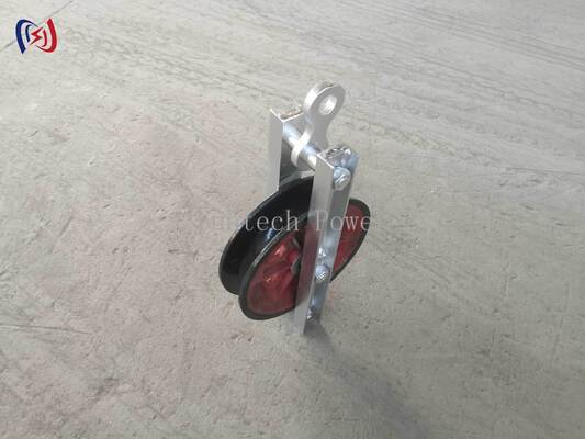 Profesjonalny blok obrotowy o dużej prędkości dla płynnych i wydajnych zmian kierunku kabli z łuskiem o niskim tarciu i nominalnym obciążeniem 50KN