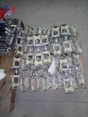 Profesjonalny blok podwójnej łuski o obciążeniu nominalnym 2KN dla korzyści mechanicznych i odporności na korozję