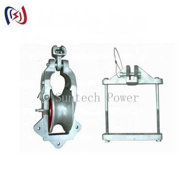 Uniwersalny blok sznurowy o średnicy pręta 178x76 mm i obciążeniu nominalnym 10KN do wszechstronnej instalacji przewodników powietrznych