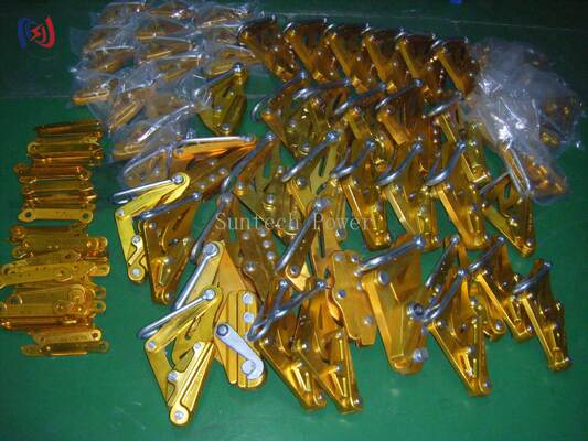 Ściąg przewodzący ze stopu aluminium o obciążeniu znamionowym 7-80KN, otwartym maksymalnie 14-48 mm i chwytem nieszkodliwym dla bezpiecznej obsługi