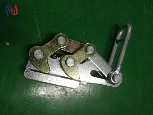 Profesjonalny uchwyt do drutów ziemskich z podwójnym przyczepem z 10-30KN obciążeniem znamionowym dla drutów 11-15mm i odporny na korozję przycisek Come Along