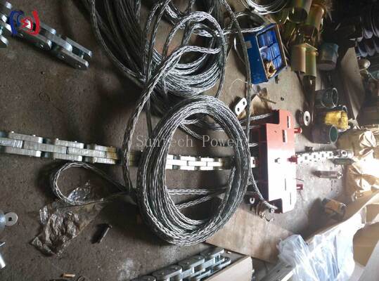 Profesjonalna głowica do czterech wiązek przewodów o obciążeniu znamionowym 130-320KN dla precyzyjnej geometrii kwadratowej i doskonałego tłumienia