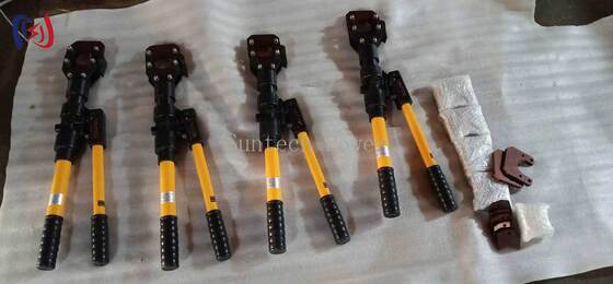 Profesjonalny 80KN hydrauliczny przeciągacz kabli do czystych cięć na wysokonapięciowych kablach energetycznych i miedzianych