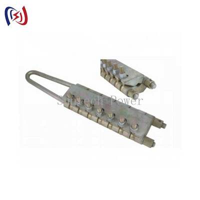 Bolt Type Anti Twist Steel Rope Gripper Come Along Clamp 20-100KN dla linii przesyłowej Stringing z średnicą 7-24mm