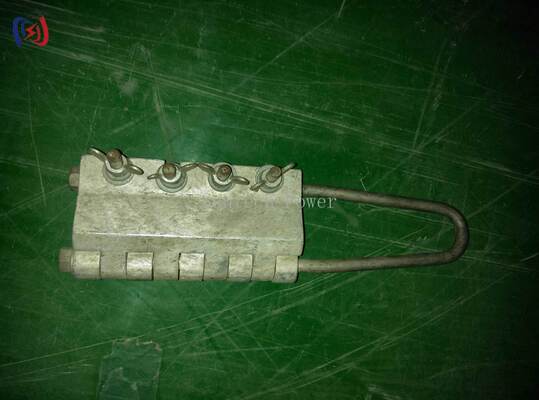 Bolt Type Anti Twist Steel Rope Gripper Come Along Clamp 20-100KN dla linii przesyłowej Stringing z średnicą 7-24mm