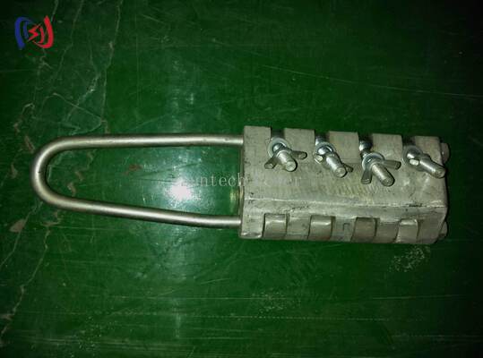 Bolt Type Anti Twist Steel Rope Gripper Come Along Clamp 20-100KN dla linii przesyłowej Stringing z średnicą 7-24mm