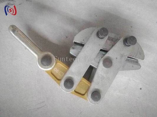 Przeciwkrętowy uchwyt do sznurka stalowego Come Along Clamp 50-200KN dla sznurowania linii przesyłowej 11-30mm