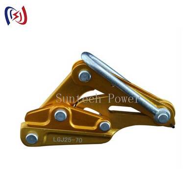 Stop aluminiowy Come Along Clamp z obciążeniem znamionowym 7-80KN i 14-48mm Max Open dla ciągów linii przesyłowych
