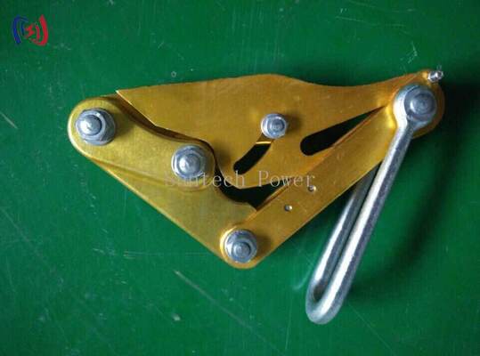 Stop aluminiowy Come Along Clamp z obciążeniem znamionowym 7-80KN i 14-48mm Max Open dla ciągów linii przesyłowych
