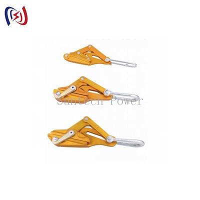 Stop aluminiowy Come Along Clamp z obciążeniem znamionowym 7-80KN i 14-48mm Max Open dla ciągów linii przesyłowych