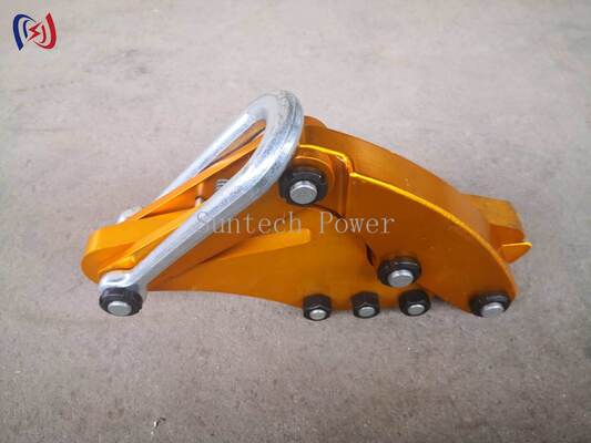 Stop aluminiowy Come Along Clamp z obciążeniem znamionowym 7-80KN i 14-48mm Max Open dla ciągów linii przesyłowych