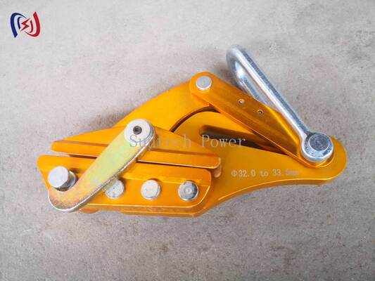 Stop aluminiowy Come Along Clamp z obciążeniem znamionowym 7-80KN i 14-48mm Max Open dla ciągów linii przesyłowych