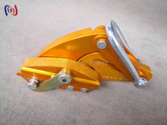 Stop aluminiowy Come Along Clamp z obciążeniem znamionowym 7-80KN i 14-48mm Max Open dla ciągów linii przesyłowych