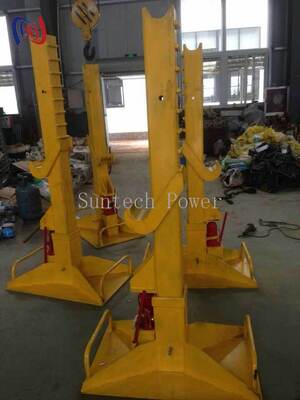 Hydraulic Conductor Drum Stand SI-30 Model 300KN Load 5000mm Cable Reel Capacity