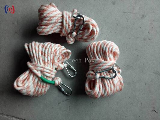 Izolowana liny z nylonu 6-24 mm UV Stabilizowany anty skręcanie liny drutu Live Line