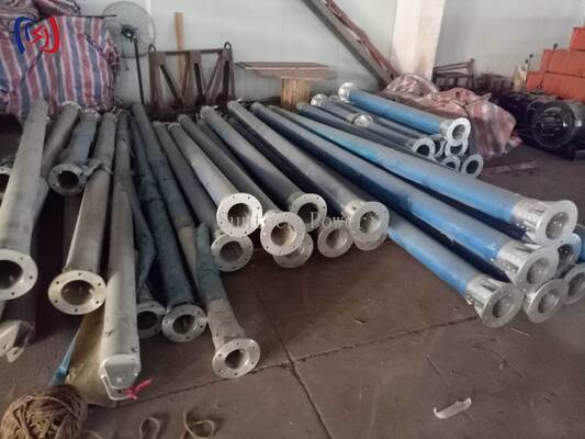 A-Shaped Tubular Gin Pole z średnicą rurki 120x7mm, długością 6-13m i odporną na korozję powłoką do budowy wieży przesyłowej
