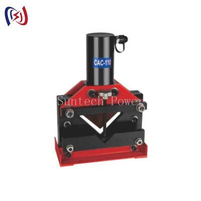 350KN Hydrauliczna przecinarka do kątowników do stali wież transmisyjnych 110 x 110 x 10 mm